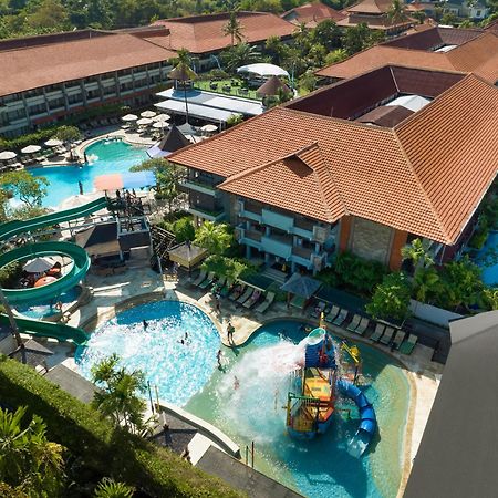 Bali Dynasty Resort Kuta Lombok Exterior foto Waterbom Bali aerial view