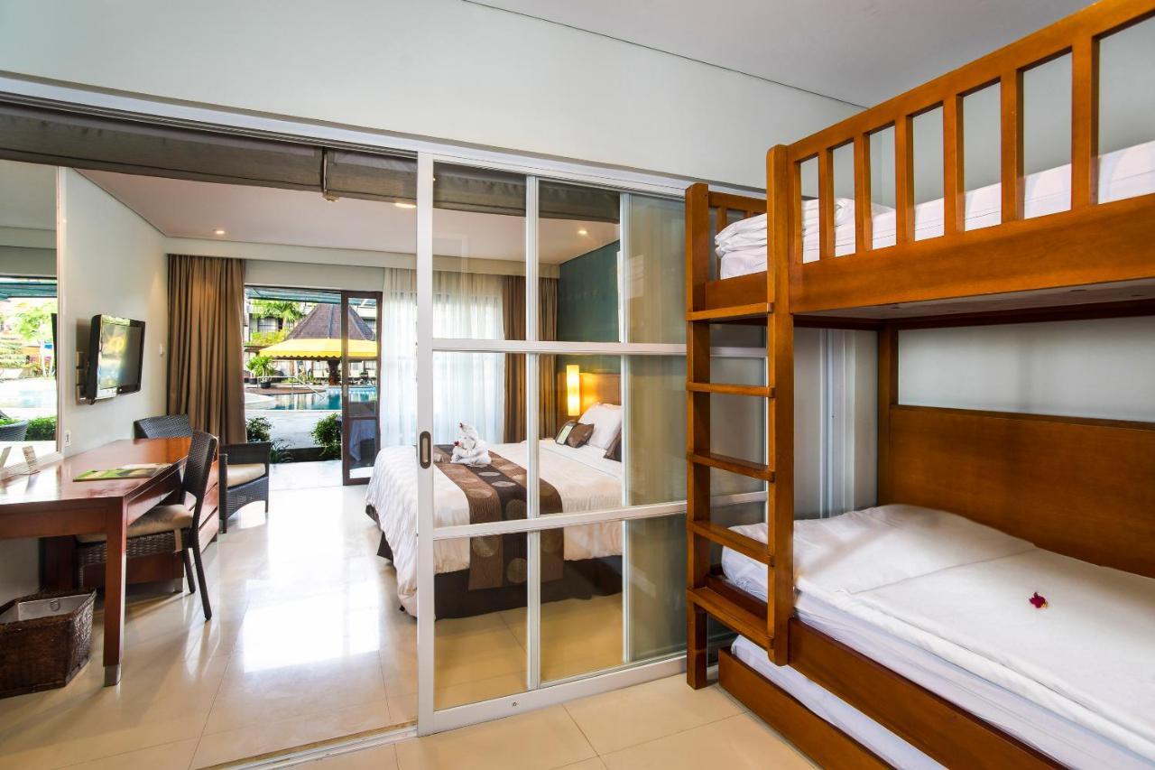 Bali Dynasty Resort Kuta Lombok Exterior foto Family Suite